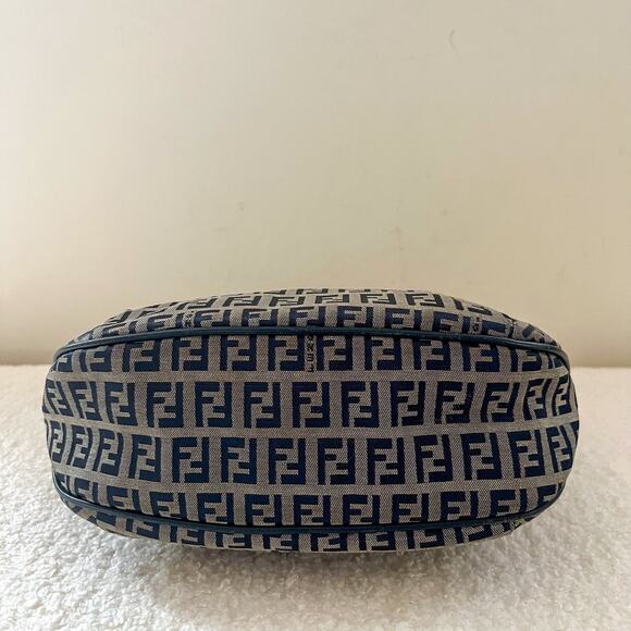 Fendi Zucchino Canvas and Leather Tote Bag - Picture 6 of 13